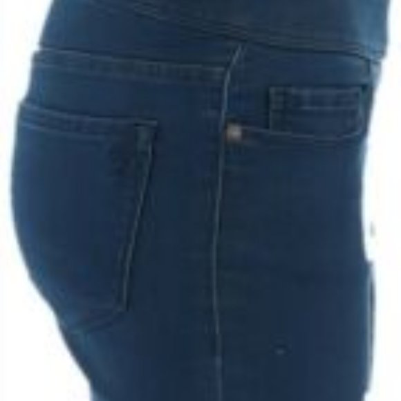 NWT MARTHA STEWART ZIP ANKLE JEANS DARK INDIGO 10P (PETITE) - Picture 6 of 12